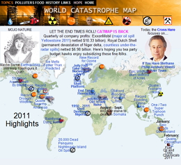 World Catastrophe Map Website Sneak Peek